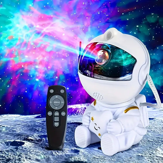 Mini Proyector Astronauta Galaxia Nebulosa